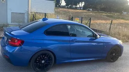 Azul Usado 2014 BMW 220 Coupé | € 16.500 (Bom preço)
