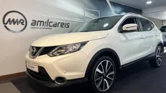 Branco Usado 2015 Nissan Qashqai Tekna SUV | € 15.500 (Preço justo)