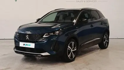 Usado Peugeot 3008 GT 130 HP (95 kW) 2021 Azul SUV