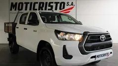 Branco Usado 2021 Toyota HiLux Pickup | € 33.500 (Preço justo)