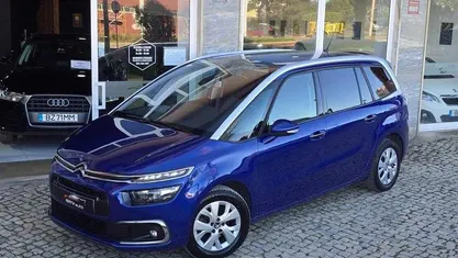 Azul Usado 2017 Citroën Grand C4 Picasso Monovolume | € 13.950 (Preço justo)