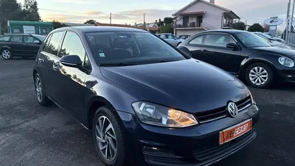 Azul Usado 2015 VW Golf VII | € 13.745 (Preço justo)