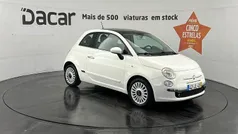 Branco Usado 2008 Fiat 500 Lounge | € 4.500 (Preço justo)