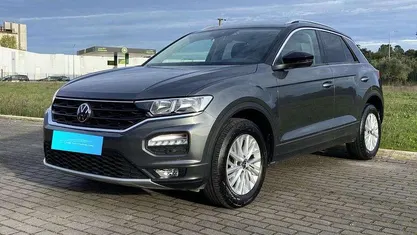 Cinza Usado 2021 VW T-Roc Style SUV | € 20.750 (Preço justo)