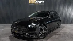 Preto Usado 2022 Mercedes C300e AMG line | € 41.900 (Bom preço)