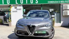 Cinza Usado 2018 Alfa Romeo Stelvio Super SUV | € 24.970 (Preço justo)