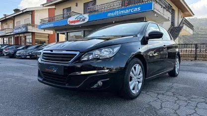 Preto Usado 2014 Peugeot 308 Active | € 9.990 (Bom preço)