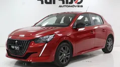 Vermelho Usado 2022 Peugeot 208 Active Citadino | € 14.900 (Preço justo)