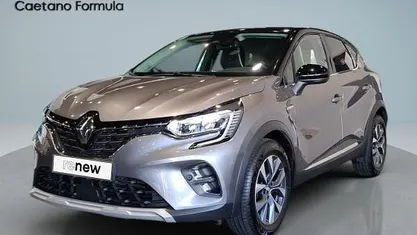 Usado Renault Captur Intens 90 HP (66 kW) 2021 Cinzento SUV