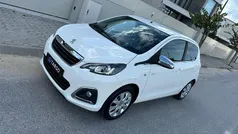 Branco Usado 2018 Peugeot 108 Style Citadino | € 8.950 (Preço justo)