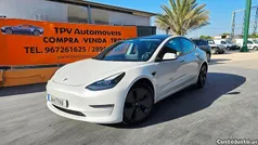 Branco Usado 2021 Tesla Model 3 Long Range AWD Sedan | € 27.950 (Preço justo)