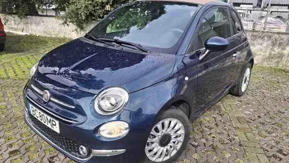 Azul Usado 2023 Fiat 500C Cabrios | € 15.490 (Preço justo)