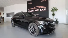 Preto Usado 2020 Mercedes C300e AMG line Carrinha | € 31.900 (Preço justo)