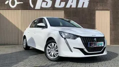 Branco Usado 2021 Peugeot 208 Citadino | € 11.990 (Bom preço)