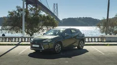 Verde Usado 2021 Lexus UX 300e Luxury Line SUV | € 36.650
