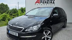 Preto Usado 2016 Peugeot 308 Style Carrinha | € 12.990 (Preço justo)