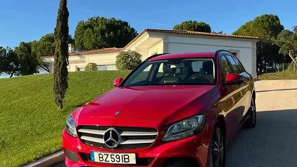 Vermelho Usado 2016 Mercedes C200 | € 18.000 (Super Preço)