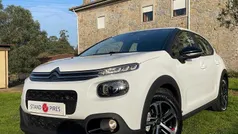 Branco Usado 2019 Citroën C3 PureTech Citadino | € 12.299 (Preço justo)