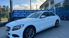 Branco Usado 2019 Mercedes C180 AMG line Sedan | € 21.600 (Preço justo)