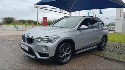 Usado BMW X1 xLine 116 HP (85 kW) 2017 Cinzento claro metalizado SUV