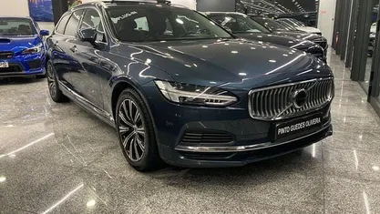 Azul Usado 2020 Volvo V90 Carrinha | € 29.900 (Preço justo)