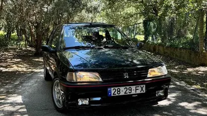Preto Usado 1995 Peugeot 106 Citadino | € 4.450