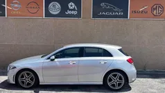 Cinza Usado 2020 Mercedes A200 AMG line Sedan | € 29.950 (Preço justo)