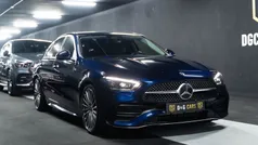 Azul Usado 2022 Mercedes C300 AMG line Sedan | € 43.900 (Preço justo)