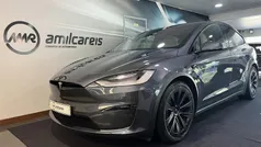 Cinzento Usado 2022 Tesla Model X Plaid SUV | € 84.900 (Bom preço)