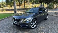 Cinza Usado 2018 BMW 116 Sport Line Citadino | € 17.990 (Preço justo)