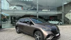 Cinza Usado 2024 Mercedes EQE300 AMG line SUV | € 68.250 (Preço justo)