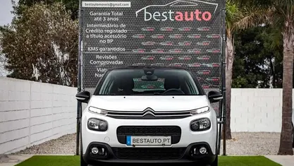 Branco Usado 2019 Citroën C3 PureTech | € 9.999 (Bom preço)