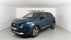 Azul Usado 2021 Peugeot 3008 Allure SUV | € 25.980 (Preço justo)