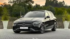 Preto Usado 2022 Mercedes C300e AMG Carrinha | € 43.950 (Preço justo)
