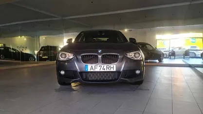 Cinzento Usado 2015 BMW 116 Citadino | € 14.990 (Preço justo)