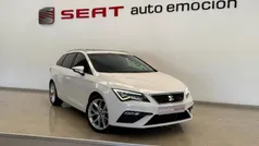 Branco Usado 2017 Seat Leon ST FR Carrinha | € 18.590 (Preço justo)