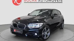 Preto Usado 2015 BMW 118 Sport Line Citadino | € 15.990 (Preço justo)
