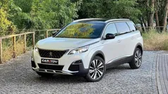 Branco Usado 2019 Peugeot 5008 GT-line Monovolume | € 19.990 (Preço justo)