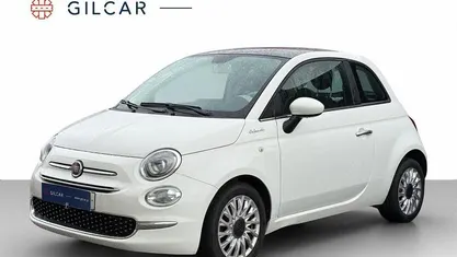 Branco Usado 2021 Fiat 500 | € 9.990 (Bom preço)