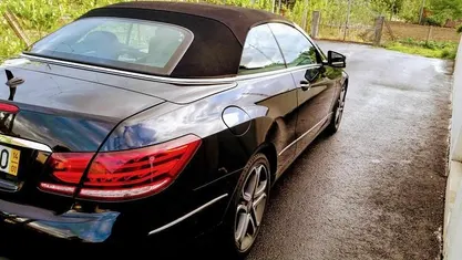 Preto Usado 2014 Mercedes E220 Cabrios | € 23.299 (Preço justo)