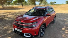 Vermelho Usado 2020 Citroën C5 Aircross SUV | € 18.900 (Preço justo)