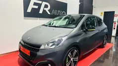 Cinzento Usado 2015 Peugeot 208 Citadino | € 8.999 (Preço justo)