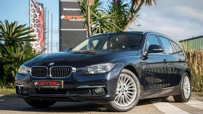 Azul Usado 2015 BMW 320 Luxury Line Carrinha | € 15.900 (Preço justo)
