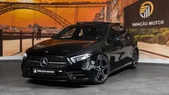 Preto Usado 2020 Mercedes A180 AMG line Sedan | € 25.900 (Preço justo)