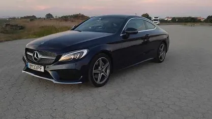 Azul Usado 2018 Mercedes C180 Coupé | € 30.000 (Preço justo)