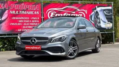 Cinza Usado 2017 Mercedes CLA180 AMG line Sedan | € 19.950 (Preço justo)