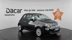 Preto Usado 2020 Fiat 500 Lounge | € 9.999 (Preço justo)