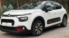 Branco Usado 2021 Citroën C3 PureTech Citadino | € 12.500 (Preço justo)