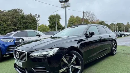 Preto Usado 2020 Volvo V90 R-Design Carrinha | € 36.750 (Preço justo)