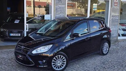 Preto Usado 2013 Ford C-MAX Titanium S Monovolume | € 9.950 (Preço justo)